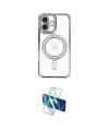 ieg™ iPhone 16 Plus Kılıf Zirve Doku Prime - Siyah 3D Antistatik Cam Ekran Koruyucu