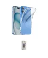 ieg™ iPhone 16 Plus Kılıf Zirve Doku - Siyah Bilvis 3D Cam Ekran Koruyucu