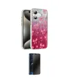 ieg™ iPhone 16 Plus Kılıf Zirve Modern Prime - Siyah 3D Antistatik Hayalet Cam Ekran Koruyucu