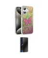 ieg™ iPhone 16 Plus Kılıf Zirve Modern Prime - Siyah 3D Antistatik Hayalet Cam Ekran Koruyucu