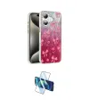 ieg™ iPhone 16 Plus Kılıf Zirve Modern Prime - Siyah 3D Antistatik Seramik Nano Ekran Koruyucu
