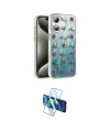 ieg™ iPhone 16 Plus Kılıf Zirve Modern Prime - Siyah 3D Antistatik Seramik Nano Ekran Koruyucu
