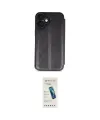 ieg™ iPhone 16 Plus Kılıf Zirve Yansıma Serisi - Şeffaf Pasifik Cam Ekran Koruyucu
