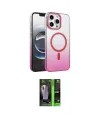 ieg™ iPhone 16 Pro Kılıf Ahenk Doku Özel Seri - Şeffaf 360 Full Body Arka Koruyucu