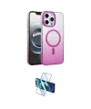 ieg™ iPhone 16 Pro Kılıf Ahenk Doku Özel Seri - Siyah 3D Antistatik Cam Ekran Koruyucu
