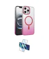ieg™ iPhone 16 Pro Kılıf Ahenk Doku Özel Seri - Siyah 3D Antistatik Cam Ekran Koruyucu