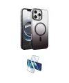 ieg™ iPhone 16 Pro Kılıf Ahenk Doku Özel Seri - Siyah 3D Antistatik Cam Ekran Koruyucu
