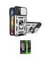 ieg™ iPhone 16 Pro Kılıf Ahenk Klasik - Şeffaf 360 Full Body Arka Koruyucu