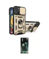 ieg™ iPhone 16 Pro Kılıf Ahenk Klasik - Siyah 360 Mat Full Body Arka Koruyucu