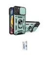 ieg™ iPhone 16 Pro Kılıf Ahenk Klasik - Siyah Bilvis 0.18mm Plus Cam Ekran Koruyucu