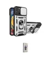 ieg™ iPhone 16 Pro Kılıf Ahenk Klasik - Siyah Bilvis 3D Cam Ekran Koruyucu