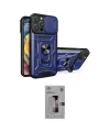 ieg™ iPhone 16 Pro Kılıf Ahenk Klasik - Siyah Bilvis 3D Mat Cam Ekran Koruyucu