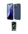 ieg™ iPhone 16 Pro Kılıf Ahenk Serisi - Siyah 360 Mat Full Body Arka Koruyucu