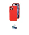 ieg™ iPhone 16 Pro Kılıf Ahenk Serisi - Siyah 3D Antistatik Seramik Nano Ekran Koruyucu