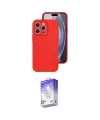 ieg™ iPhone 16 Pro Kılıf Ahenk Serisi - Siyah Bilvis 5in1 3D Magic Cam Ekran Koruyucu