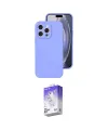 ieg™ iPhone 16 Pro Kılıf Ahenk Serisi - Siyah Bilvis 5in1 3D Magic Cam Ekran Koruyucu