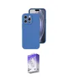 ieg™ iPhone 16 Pro Kılıf Ahenk Serisi - Siyah Bilvis 5in1 3D Magic Cam Ekran Koruyucu