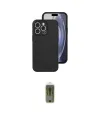 ieg™ iPhone 16 Pro Kılıf Ahenk Serisi - Siyah Joko Magic 5D Hayalet Cam