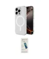 ieg™ iPhone 16 Pro Kılıf Ahenk Yansıma Prime - Şeffaf Pasifik Cam Ekran Koruyucu