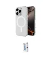 ieg™ iPhone 16 Pro Kılıf Ahenk Yansıma Prime - Siyah Bilvis 0.18mm Plus Cam Ekran Koruyucu