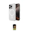 ieg™ iPhone 16 Pro Kılıf Ahenk Yansıma Prime - Siyah Buffer Cam Ekran Koruyucu