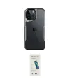 ieg™ iPhone 16 Pro Kılıf Akış Çizgi Koleksiyonu - Şeffaf Pasifik Cam Ekran Koruyucu
