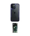 ieg™ iPhone 16 Pro Kılıf Akış Çizgi Koleksiyonu - Siyah 360 Mat Full Body Arka Koruyucu