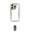 ieg™ iPhone 16 Pro Kılıf Akış Çizgi Koleksiyonu - Siyah Joko Magic 5D Hayalet Cam