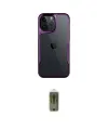 ieg™ iPhone 16 Pro Kılıf Akış Çizgi Koleksiyonu - Siyah Joko Magic 5D Hayalet Cam