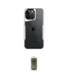ieg™ iPhone 16 Pro Kılıf Akış Çizgi Koleksiyonu - Siyah Joko Magic 5D Hayalet Cam