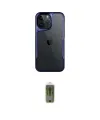 ieg™ iPhone 16 Pro Kılıf Akış Çizgi Koleksiyonu - Siyah Joko Magic 5D Hayalet Cam