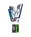 ieg™ iPhone 16 Pro Kılıf Atlas Doku Koleksiyonu - Şeffaf 360 Full Body Arka Koruyucu