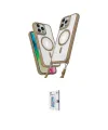ieg™ iPhone 16 Pro Kılıf Atlas Doku Koleksiyonu - Siyah Bilvis 0.18mm Plus Cam Ekran Koruyucu