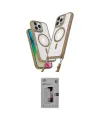 ieg™ iPhone 16 Pro Kılıf Atlas Doku Koleksiyonu - Siyah Bilvis 3D Mat Cam Ekran Koruyucu