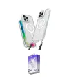 ieg™ iPhone 16 Pro Kılıf Atlas Doku Koleksiyonu - Siyah Bilvis 5in1 3D Magic Cam Ekran Koruyucu