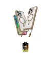 ieg™ iPhone 16 Pro Kılıf Atlas Doku Koleksiyonu - Siyah Buffer Cam Ekran Koruyucu