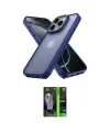 ieg™ iPhone 16 Pro Kılıf Atlas Form - Şeffaf 360 Full Body Arka Koruyucu