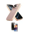 ieg™ iPhone 16 Pro Kılıf Atlas Form - Siyah 3D Antistatik Mat Seramik Nano Ekran Koruyucu
