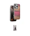 ieg™ iPhone 16 Pro Kılıf Atlas Minimal Özel Seri - Siyah Bilvis Hayalet Cam Ekran Koruyucu