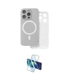 ieg™ iPhone 16 Pro Kılıf Çekirdek Klasik - Siyah 3D Antistatik Cam Ekran Koruyucu