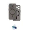 ieg™ iPhone 16 Pro Kılıf Çekirdek Klasik - Siyah 3D Antistatik Seramik Nano Ekran Koruyucu