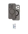 ieg™ iPhone 16 Pro Kılıf Çekirdek Klasik - Siyah Bilvis 0.18mm Plus Cam Ekran Koruyucu