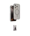 ieg™ iPhone 16 Pro Kılıf Çekirdek Minimal Prime - Siyah Bilvis Hayalet Cam Ekran Koruyucu