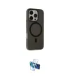 ieg™ iPhone 16 Pro Kılıf Çekirdek Modern Prime - Siyah 3D Antistatik Seramik Nano Ekran Koruyucu