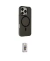 ieg™ iPhone 16 Pro Kılıf Çekirdek Modern Prime - Siyah Bilvis 3D Cam Ekran Koruyucu