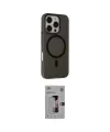 ieg™ iPhone 16 Pro Kılıf Çekirdek Modern Prime - Siyah Bilvis 3D Mat Cam Ekran Koruyucu