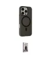 ieg™ iPhone 16 Pro Kılıf Çekirdek Modern Prime - Siyah Bilvis Hayalet Cam Ekran Koruyucu