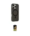 ieg™ iPhone 16 Pro Kılıf Çekirdek Modern Prime - Siyah Buffer Cam Ekran Koruyucu