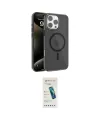 ieg™ iPhone 16 Pro Kılıf Doruk Doku Özel Seri - Şeffaf Pasifik Cam Ekran Koruyucu