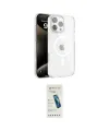 ieg™ iPhone 16 Pro Kılıf Doruk Doku Özel Seri - Şeffaf Pasifik Cam Ekran Koruyucu
